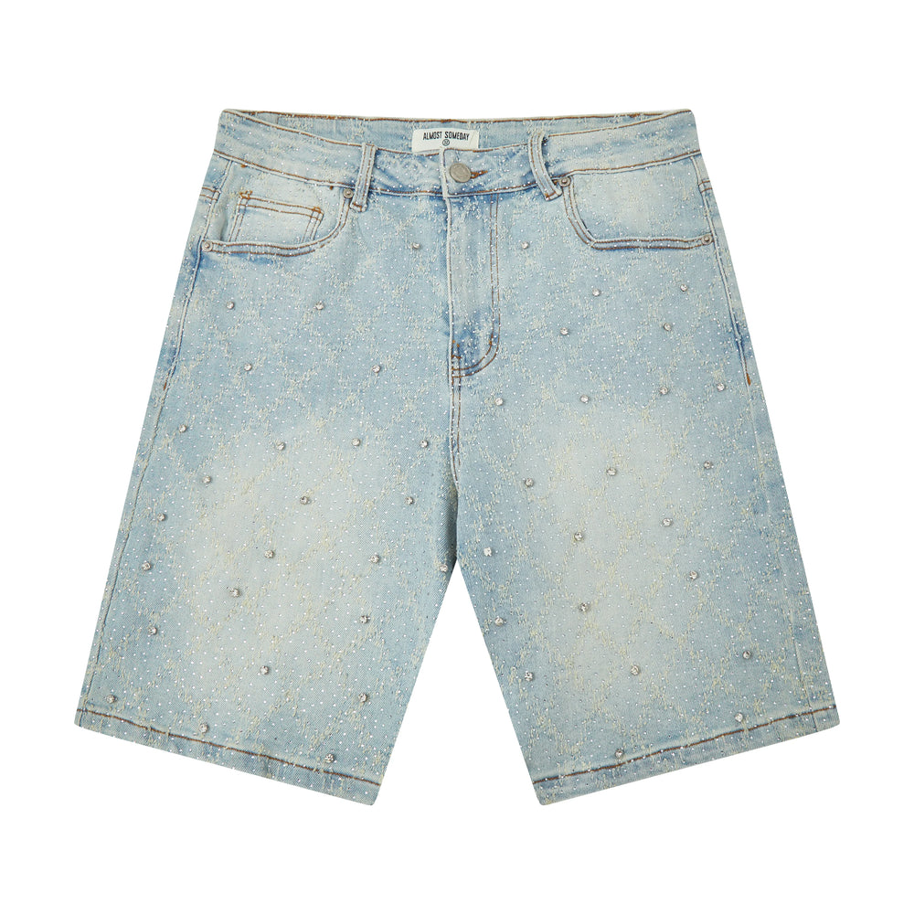 AS 'GEMSTONE' SHORTS - BLUE WASH