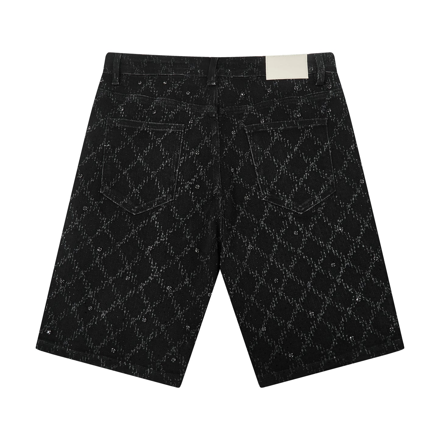 AS 'GEMSTONE' SHORTS - BLACK WASH