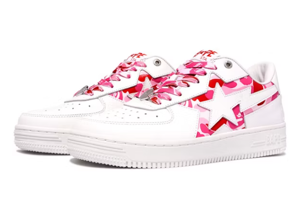 BAPE STA ICON ABC CAMO (PINK)