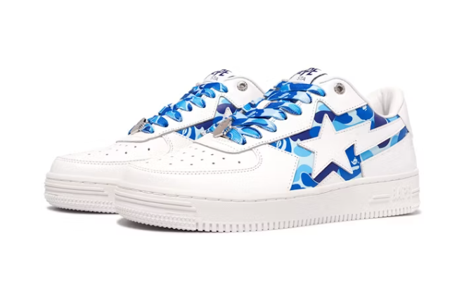 BAPE STA ICON ABC CAMO (BLUE)