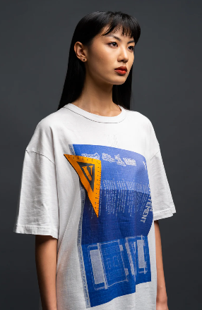 VLONE BLUE PRINT TEE