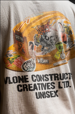 VLONE CONTRUCTS TEE