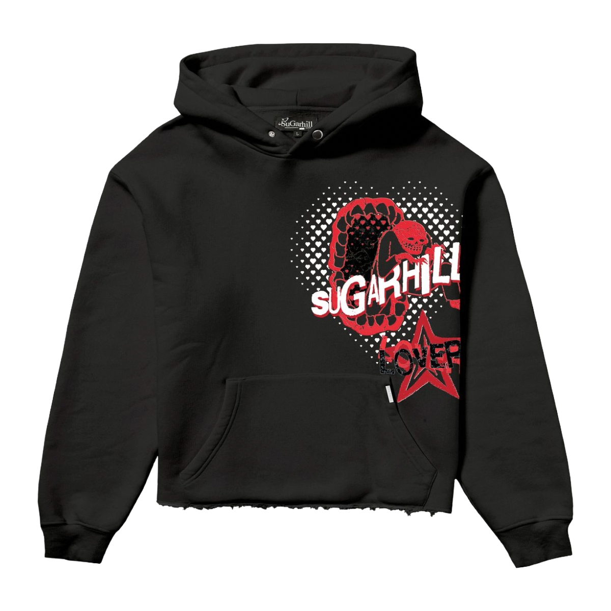 SH “STAR CROSSED” HOODIE (BLACK)