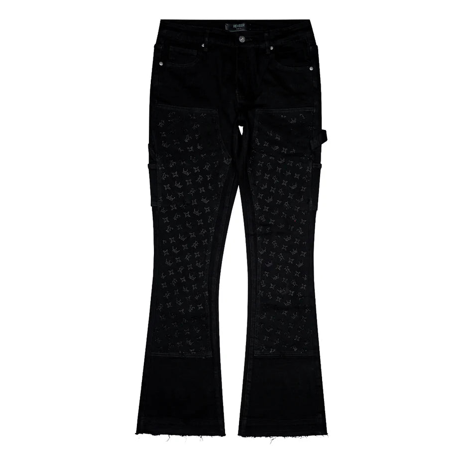 RVR "FROSTBITE" CARPENTER STACKED DENIM