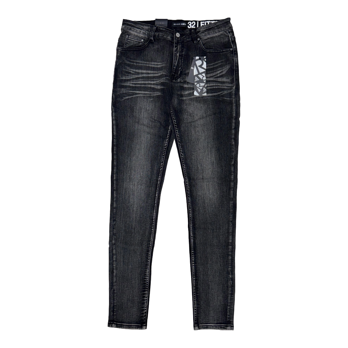 RVR 'GRAPHITE' SKINNY JEANS
