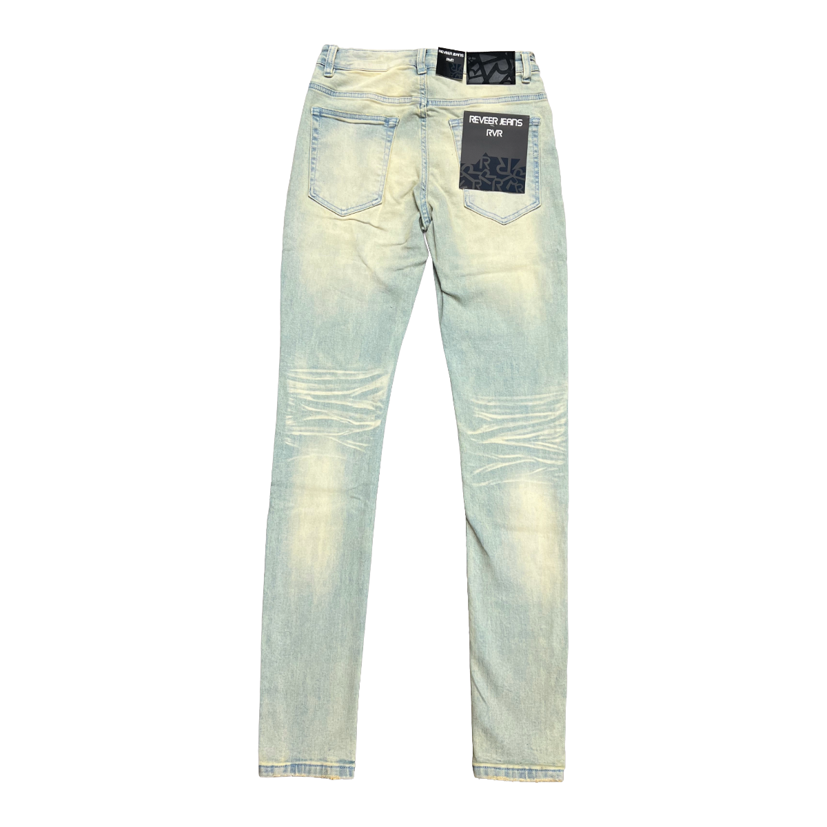 RVR 'IVORY' SKINNY JEANS