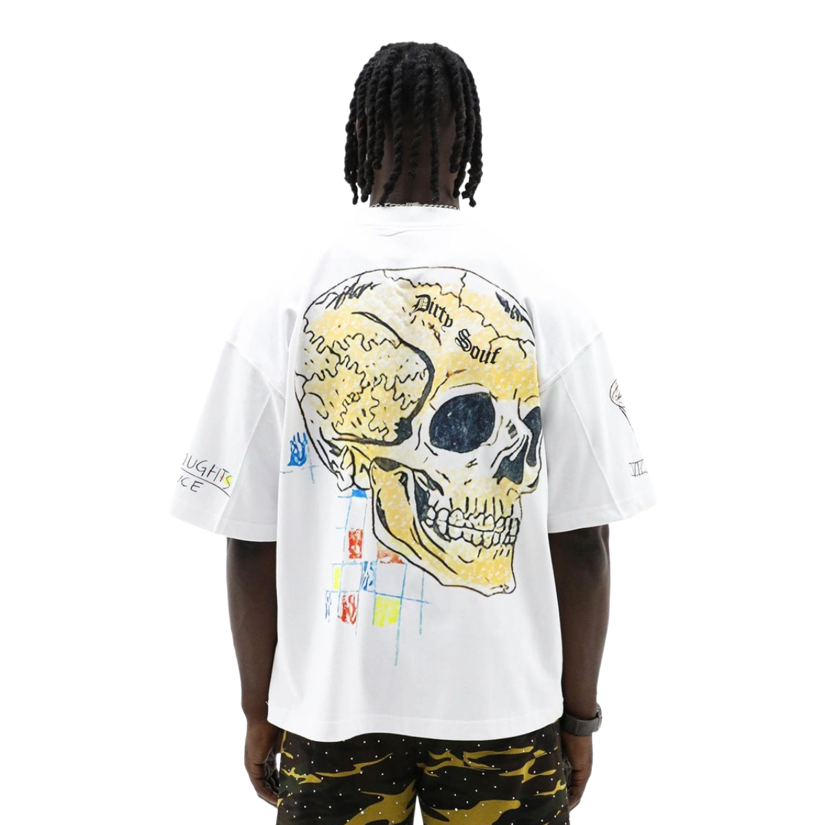 HEIGHTS WHITE 'NO MERCY, NO MEANING' TEE