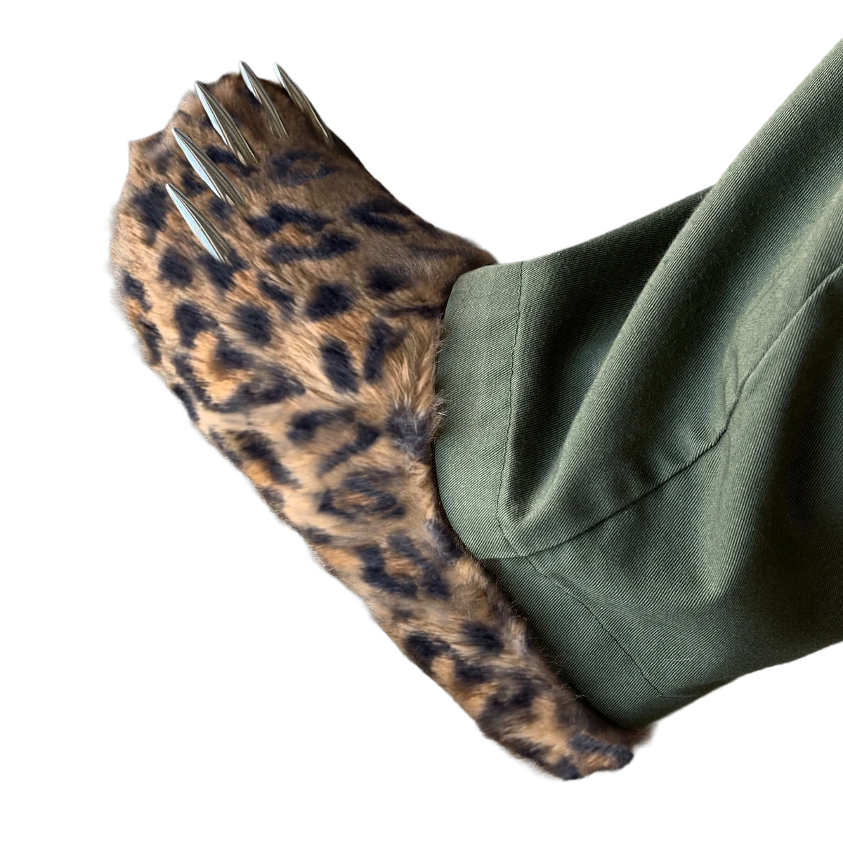 BRAVEST STUDIOS LEOPARD BEAR CLAW MULES