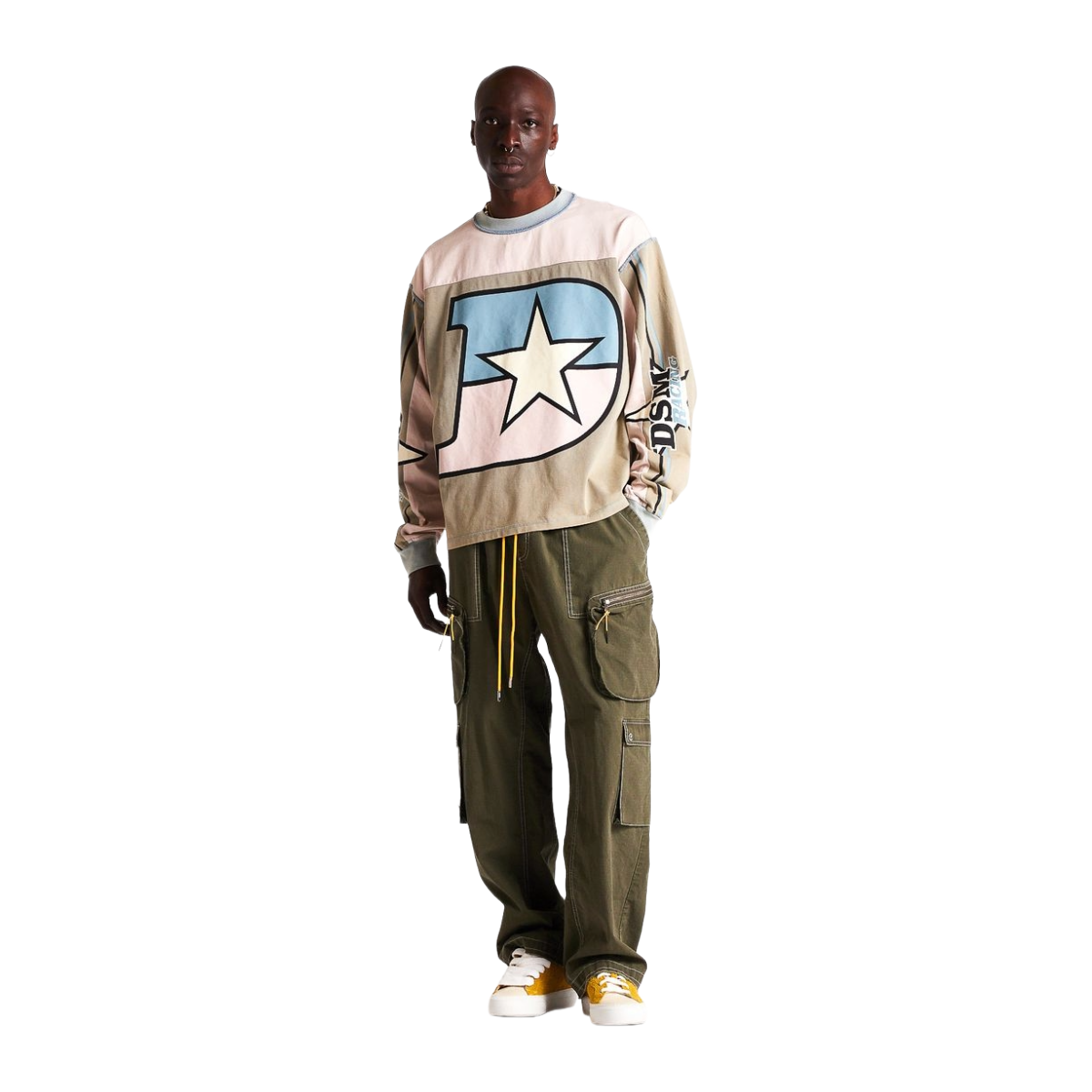 DSM SUPERCROSS LONGSLEEVE - PINK/GREY