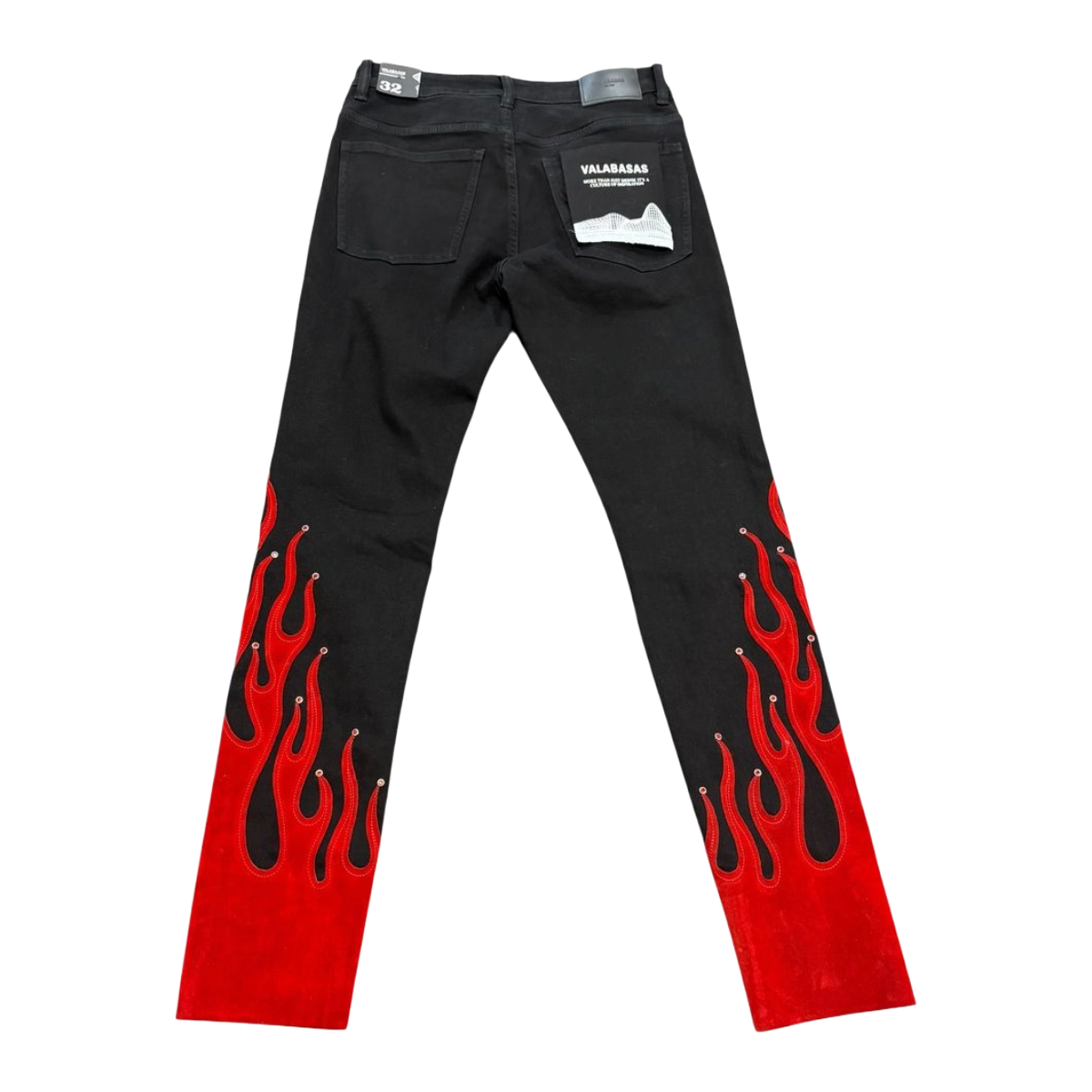 VALABASAS 'FLAREBLAZE' SKINNY DENIM