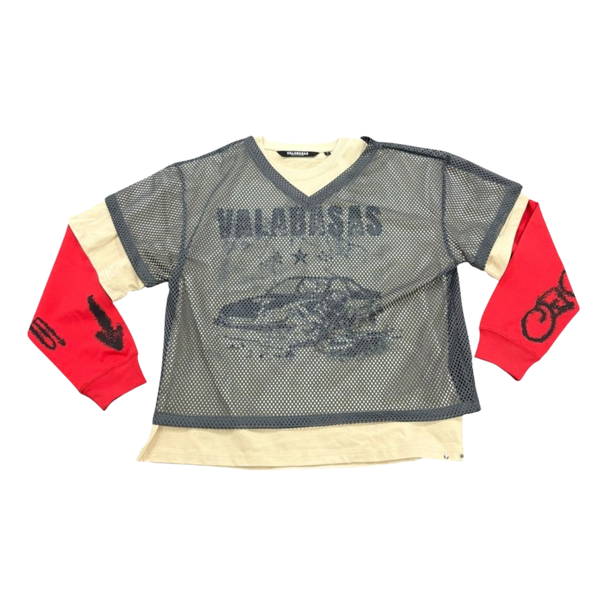 VALABASAS "MARVEL" DOUBLE LAYERED TEE