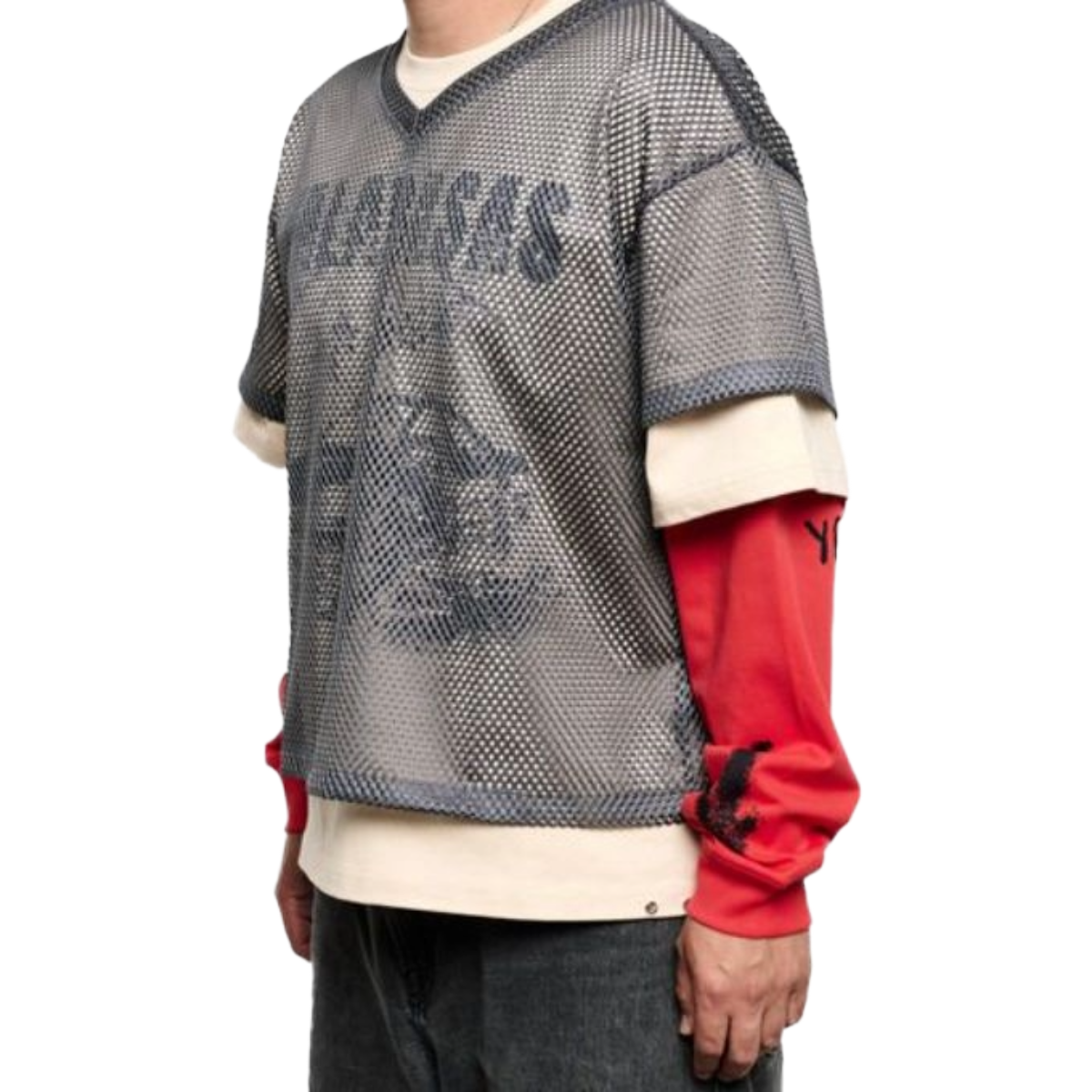 VALABASAS "MARVEL" DOUBLE LAYERED TEE
