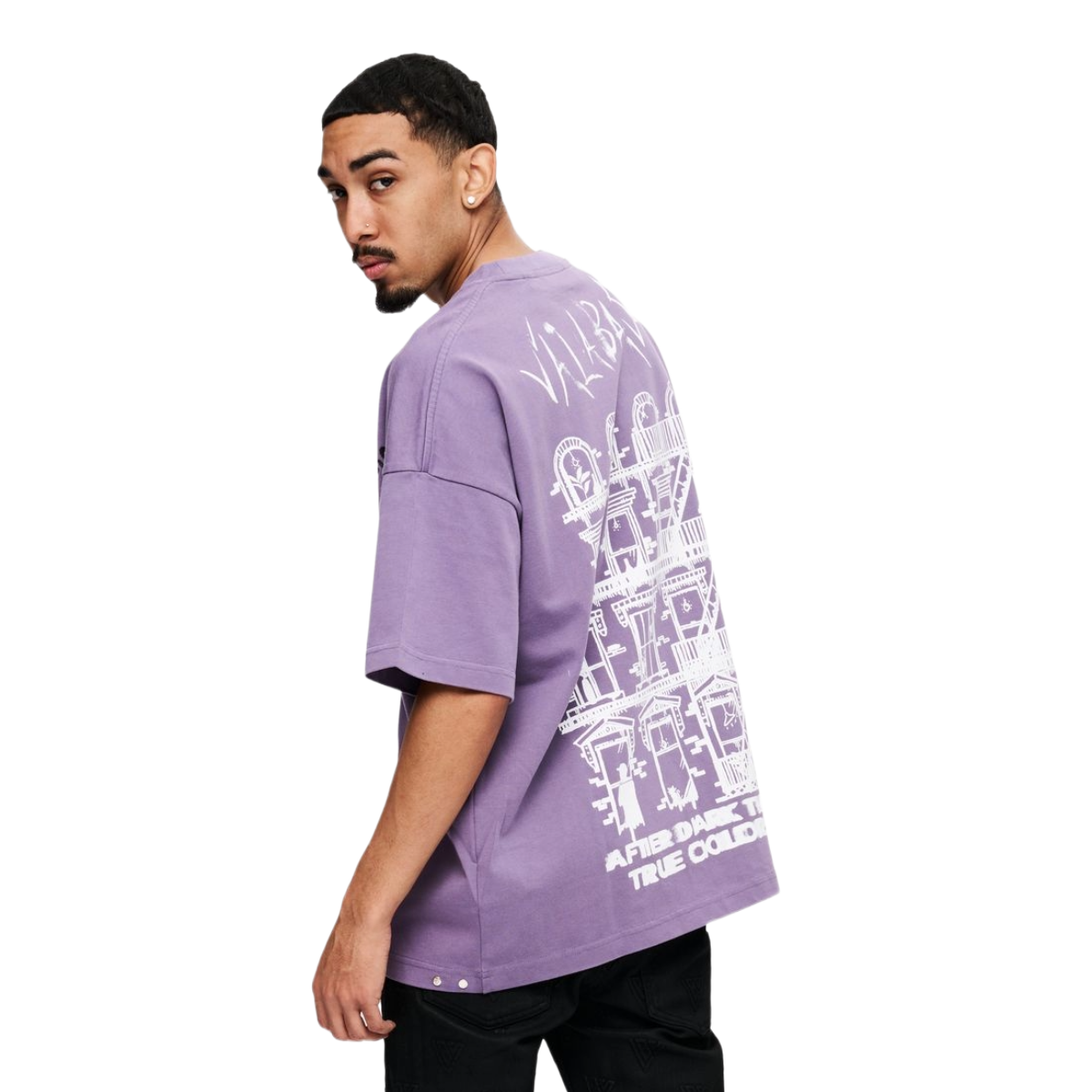 VALABASAS 'REVEAL' TEE - PURPLE
