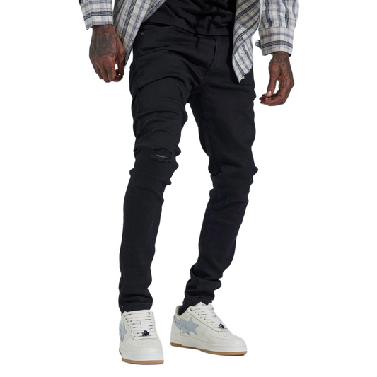 PHEELINGS "BLACK LABEL" DISTRESSED SKINNY