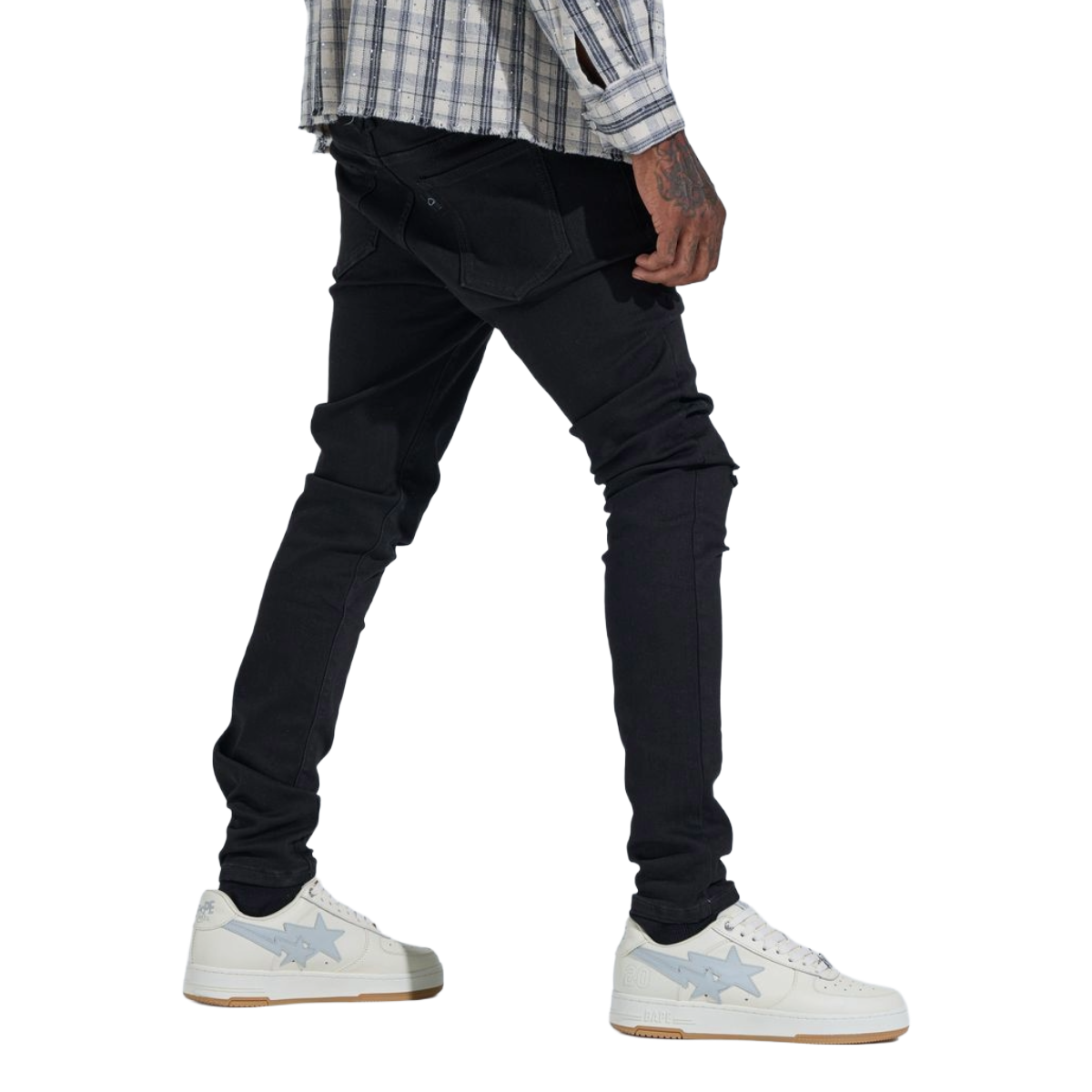 PHEELINGS "BLACK LABEL" DISTRESSED SKINNY