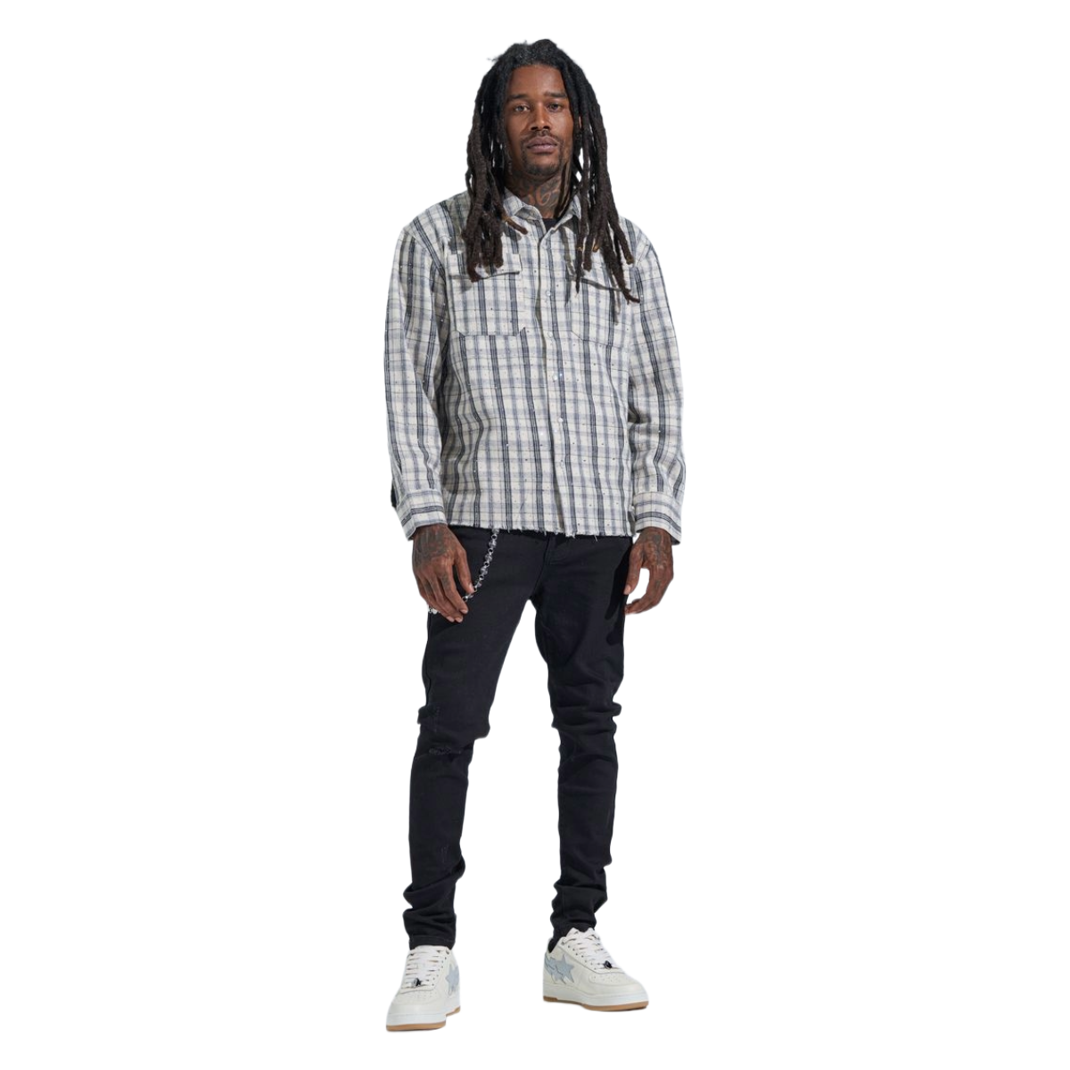PHEELINGS "BLACK LABEL" DISTRESSED SKINNY