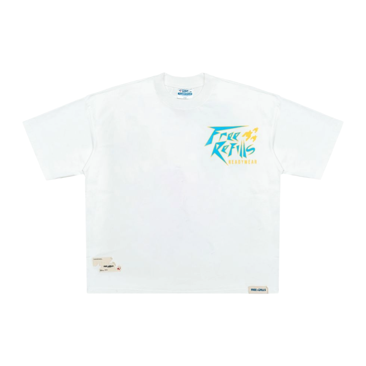 FR ZEBRA TEE - WHITE