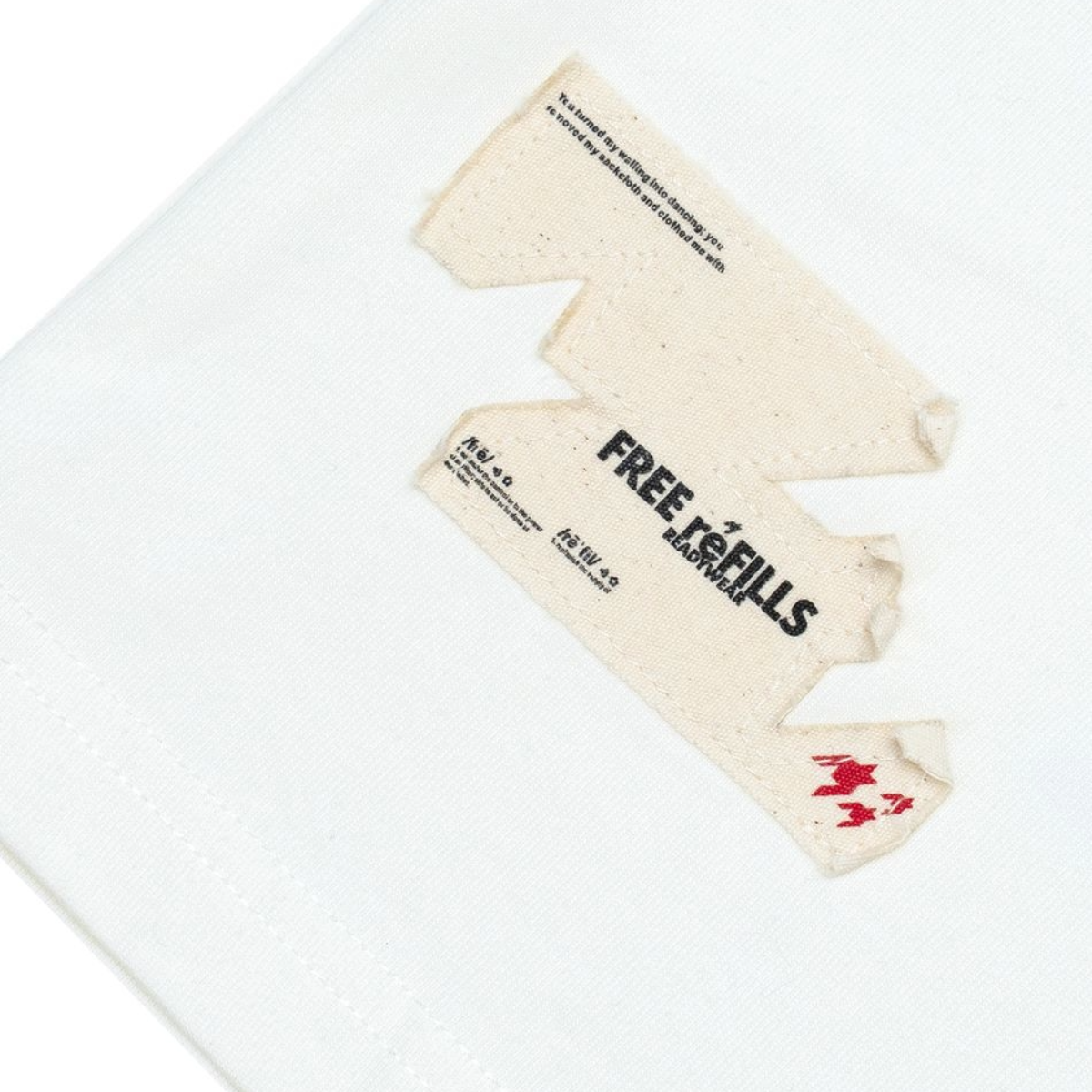 FR ZEBRA TEE - WHITE