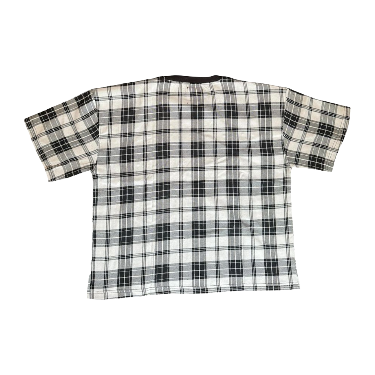 FS SKULL FLANNEL TEE - BLACK