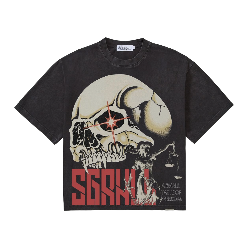 SH "TASTE" T-SHIRT - BLACK VINTAGE