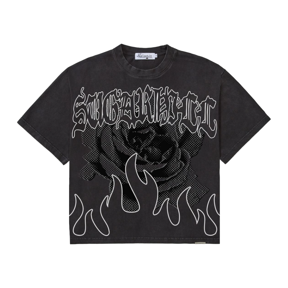 SH "WIDOW" T-SHIRT - BLACK