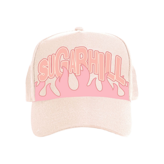 SH "HOTBOX" STRAPBACK HAT (CREAM)