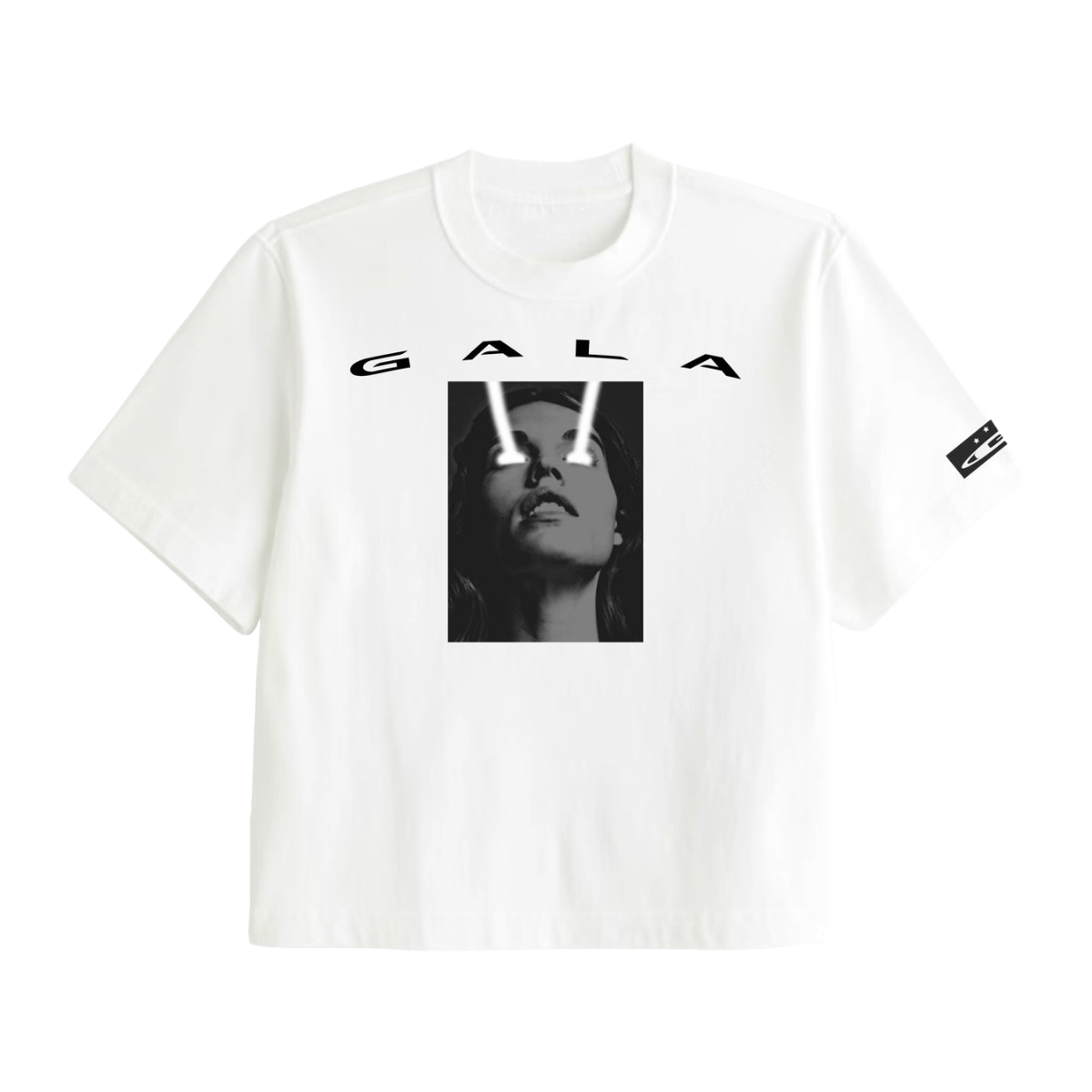 GALA EYES TEE - WHITE