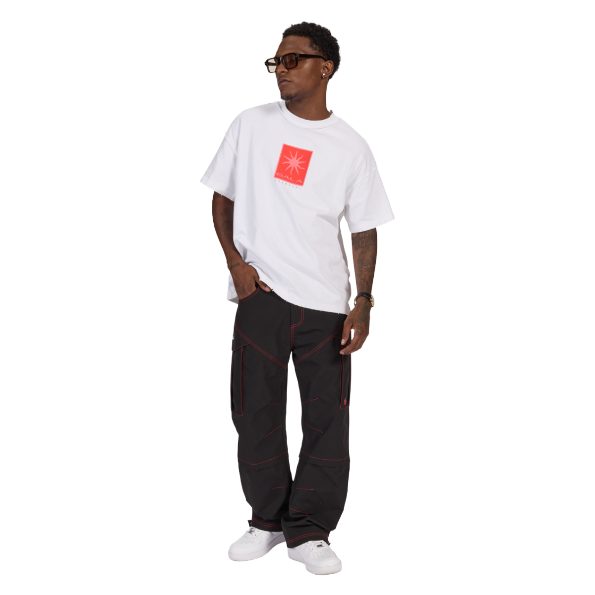 GALA RAVE TEE - WHITE