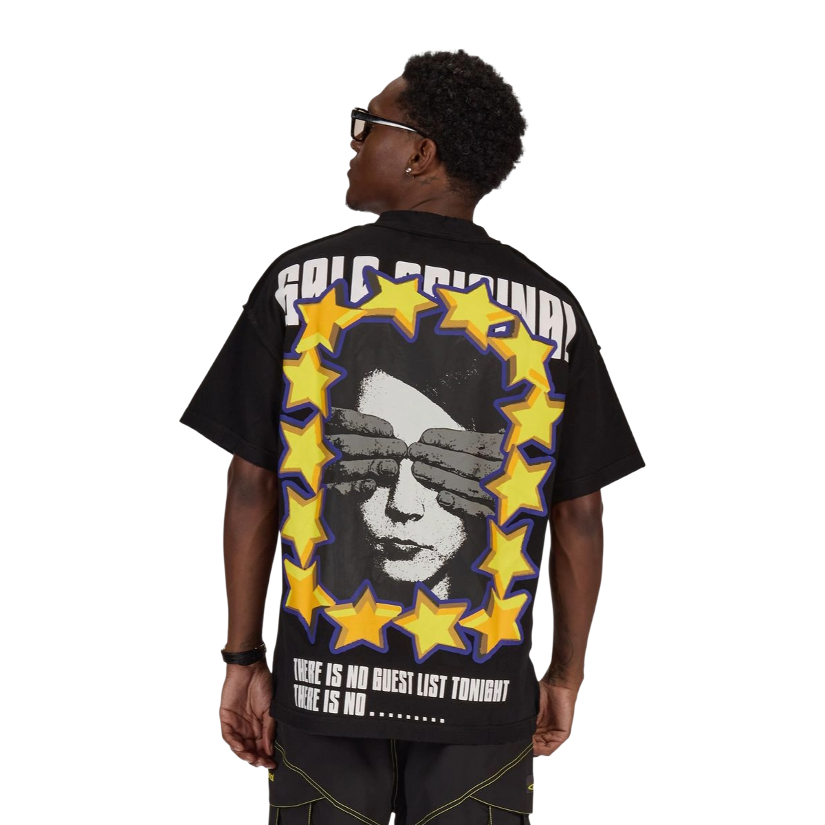 GALA NO GUEST LIST TEE - BLACK