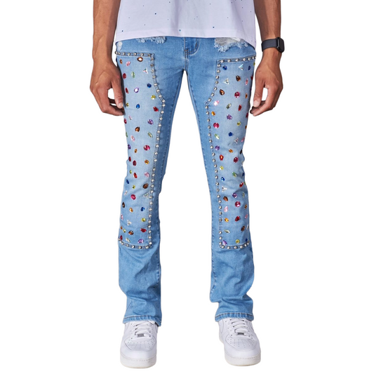 POLITICS 'VELKS' LIGHT BLUE DENIM