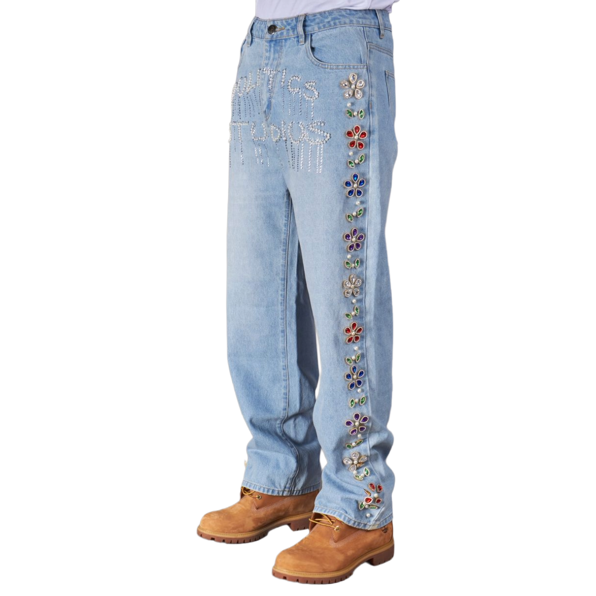 POLITICS 'QUIN' LIGHT BLUE DENIM