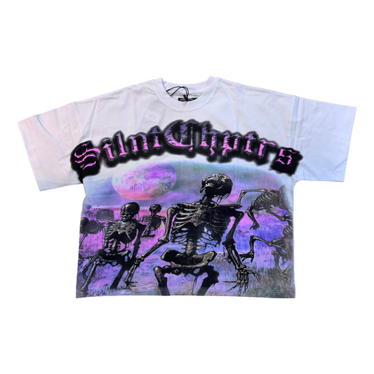 SILNT "NOT DEAD YET" TEE - WHITE