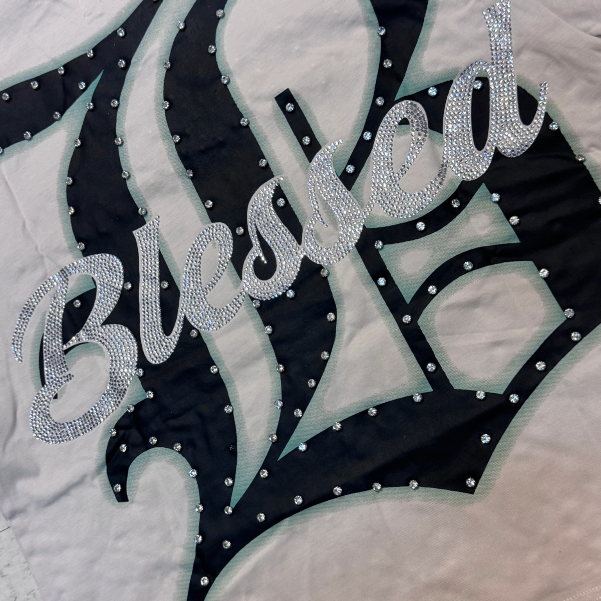 DNA 'MG80' RHINESTONE TEE