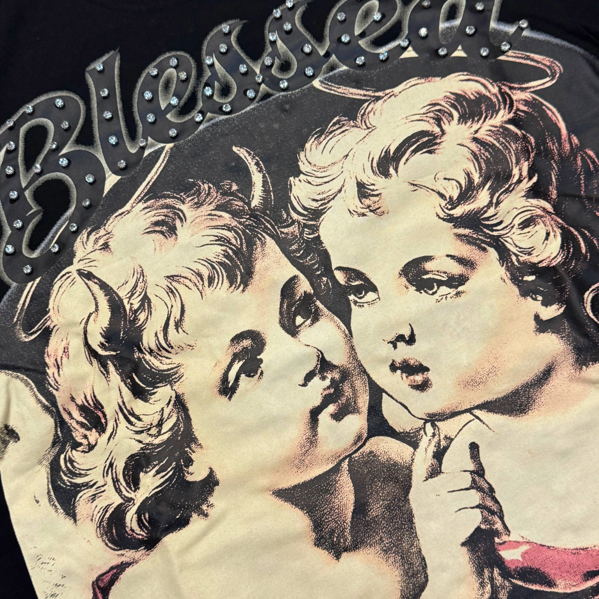 DNA 'MG78' RHINESTONE TEE