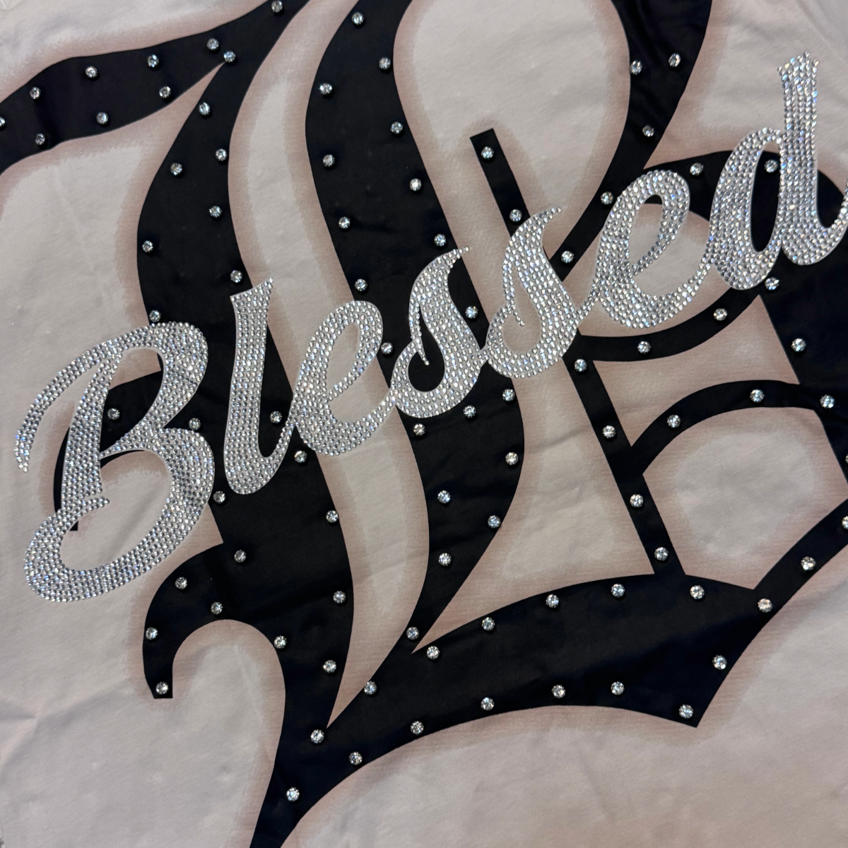 DNA 'MG77' RHINESTONE TEE