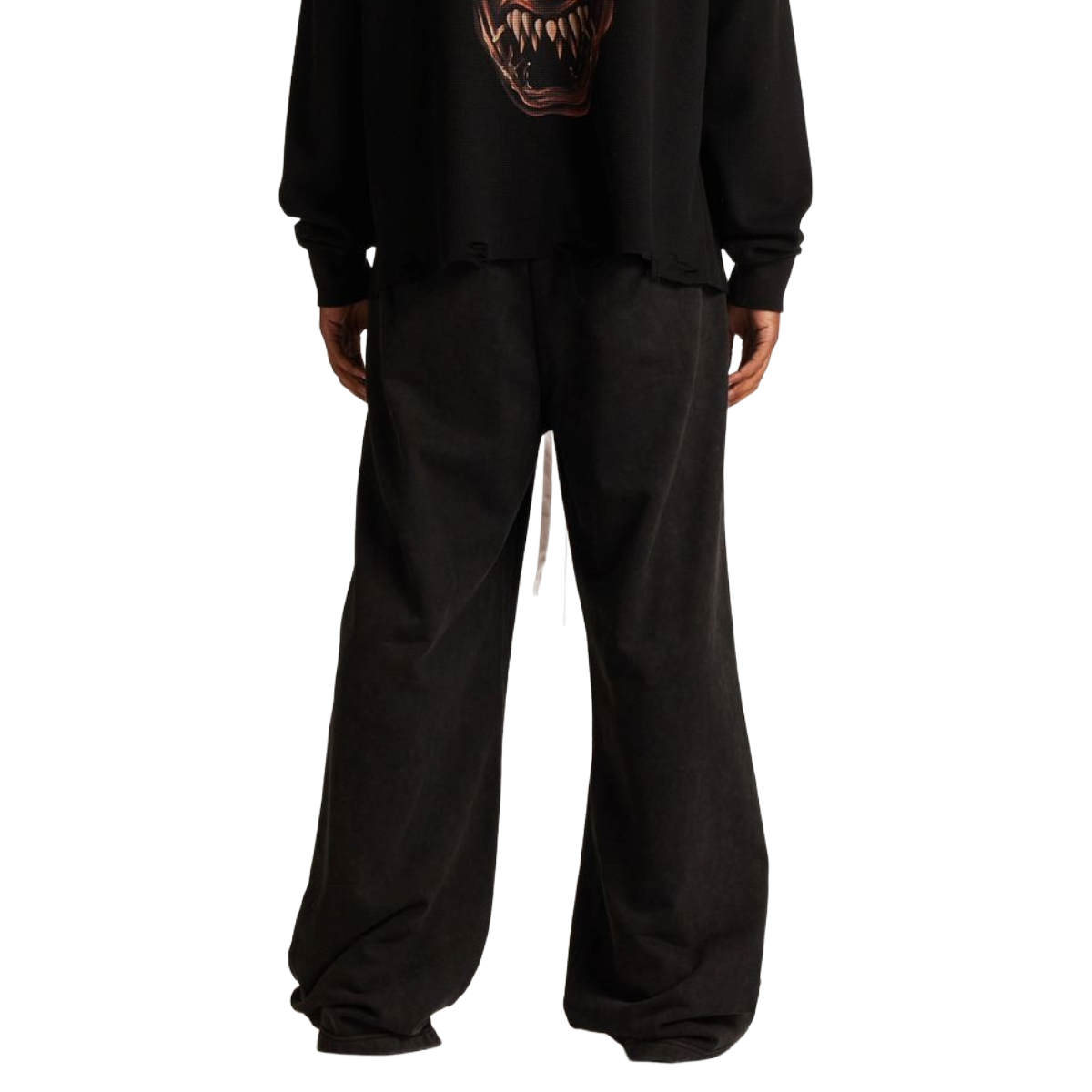 EMBELLISH E STUD SWEATPANT