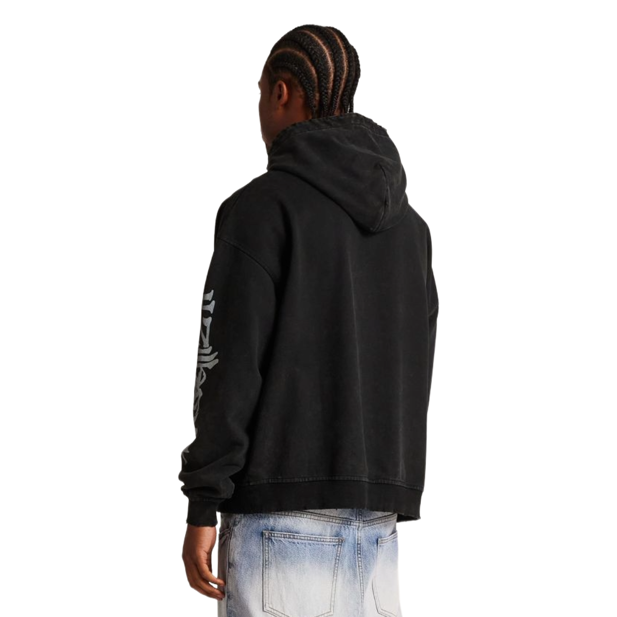 EMBELLISH E STUD HOODIE