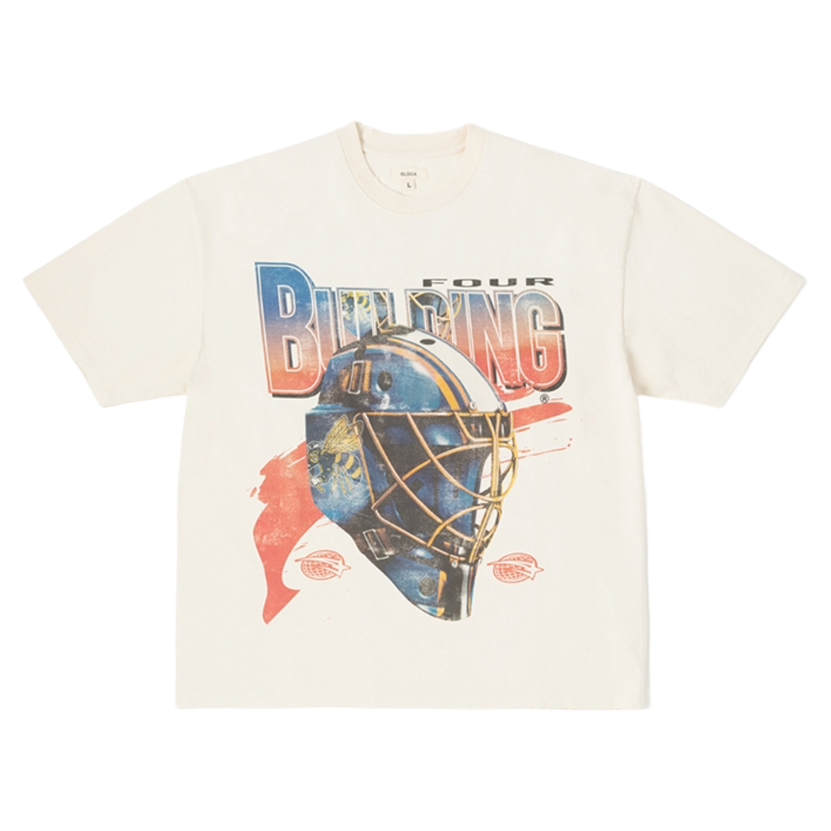 BLDG4 FLAMES SS KNIT