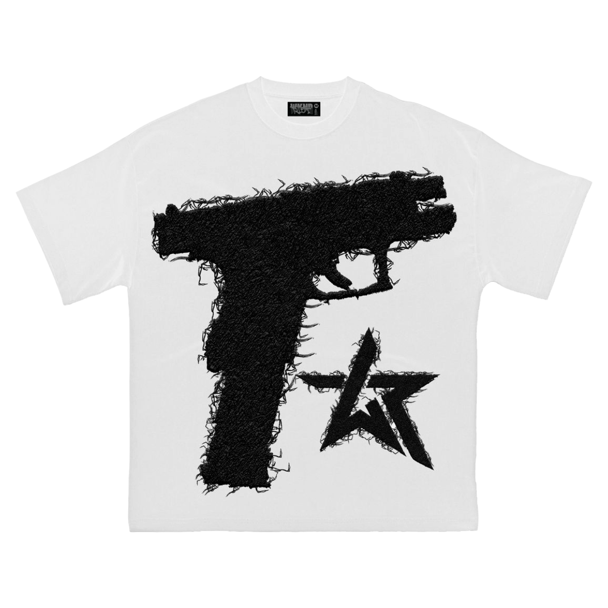 WKND RIOT GLOCK PATCH TEE - WHITE