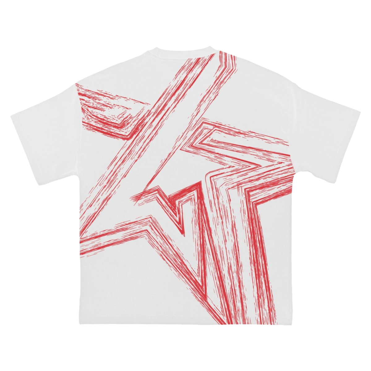 WKND RIOT 'RIOT' TEE - WHITE/RED