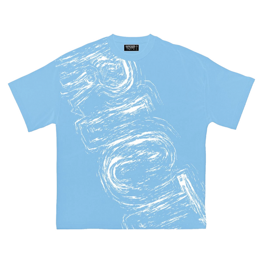 WKND RIOT 'RIOT' TEE - BLUE