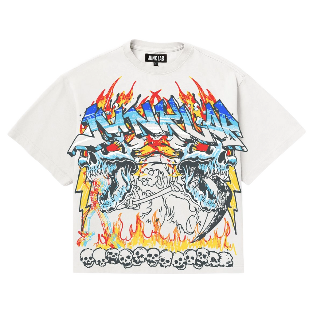 JL "DISASTER" T-SHIRT (WHITE)