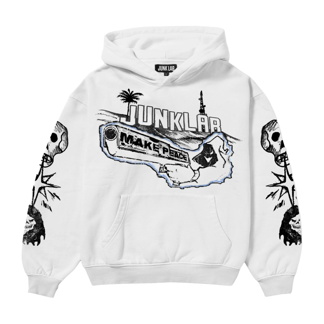 JL "JUNKWOOD" HOODIE (WHITE)