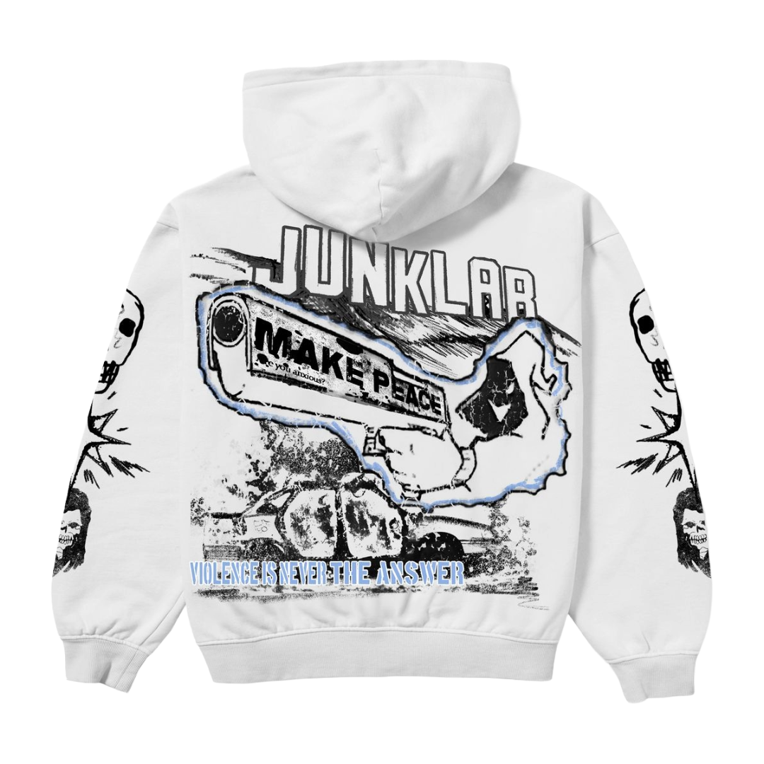 JL "JUNKWOOD" HOODIE (WHITE)