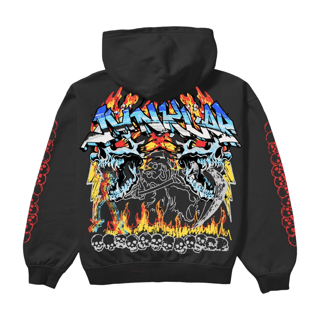 JL "DISASTER" HOODIE (BLACK)