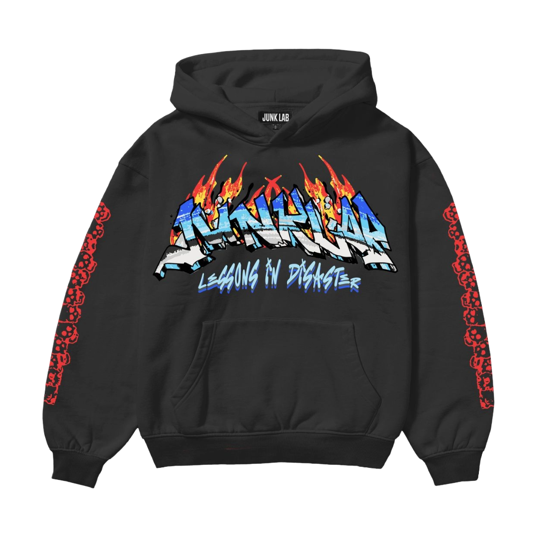 JL "DISASTER" HOODIE (BLACK)