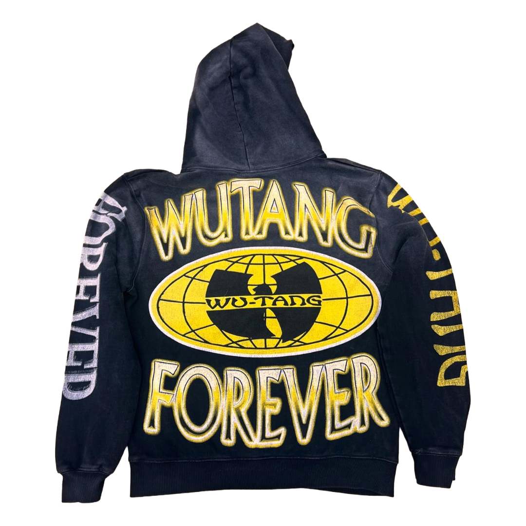 KIY STUDIOS "WUTANG FOREVER' BLACK HOODIE
