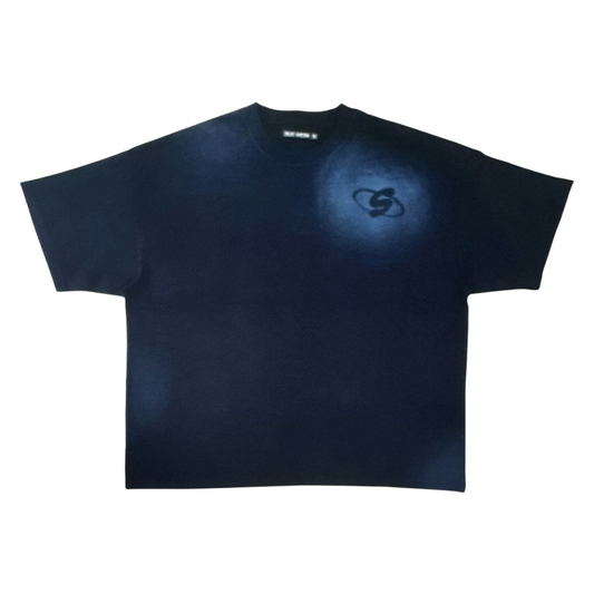 SILNT "TRNCHS' BLACK TEE