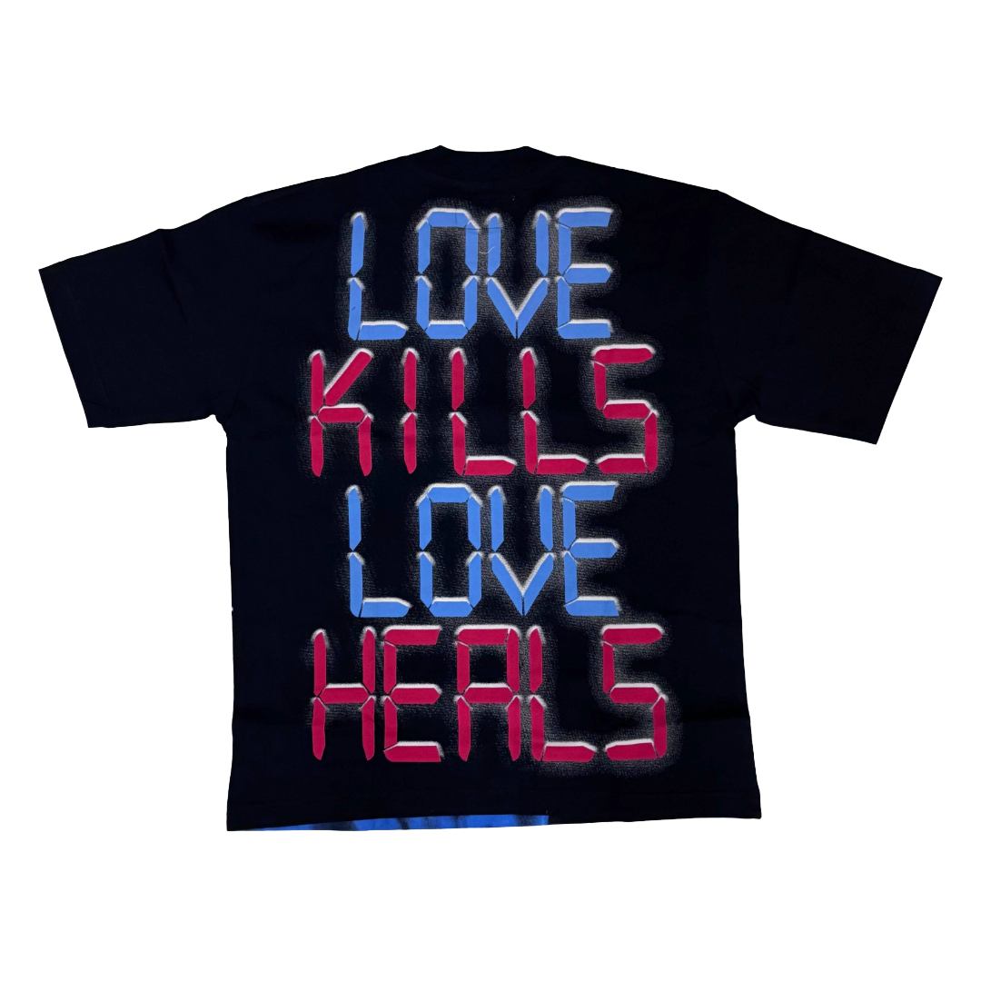 LOVE KILLS LIFE-LINE TEE