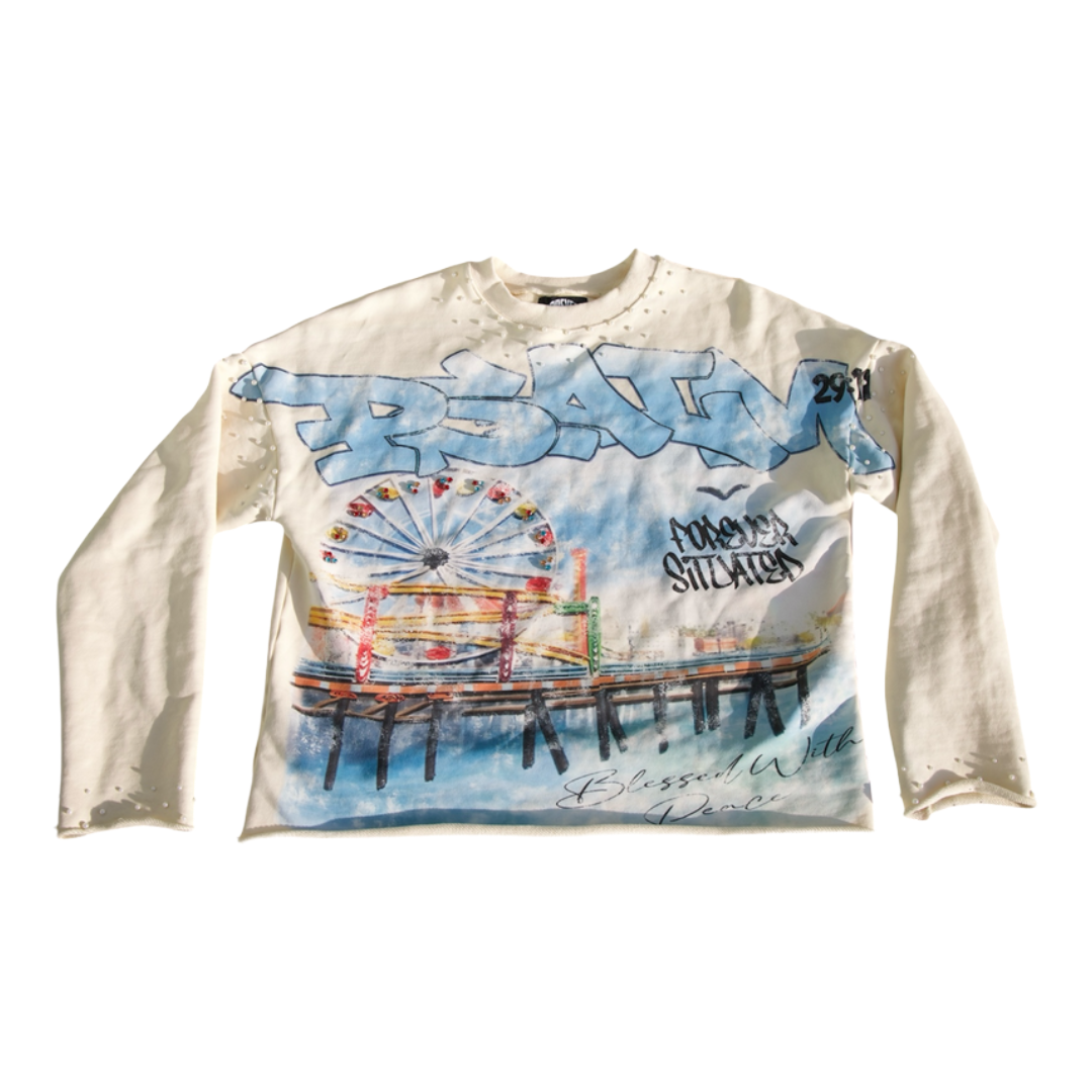 FS FERRIS WHEEL CREAM CREWNECK